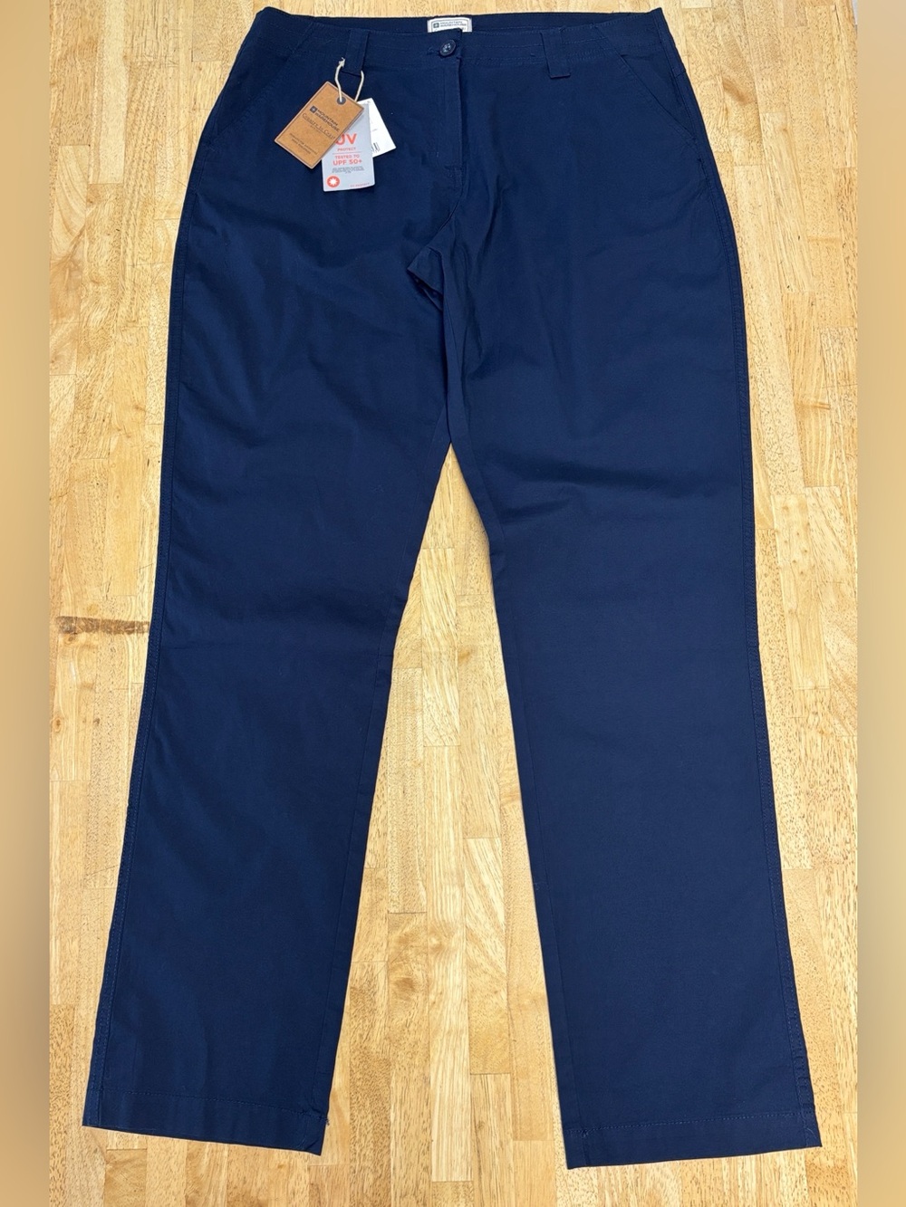 NWT Mountain Warehouse Country to Coast Navy UPF 50+ Stretch Hiking Pants 10